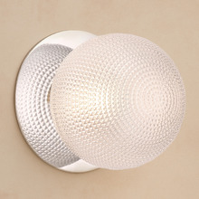 Lassie Diamond Cut Glass Warm White LED Outdoor Wall Light